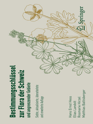 cover image of Bestimmungsschlüssel zur Flora der Schweiz und angrenzender Gebiete